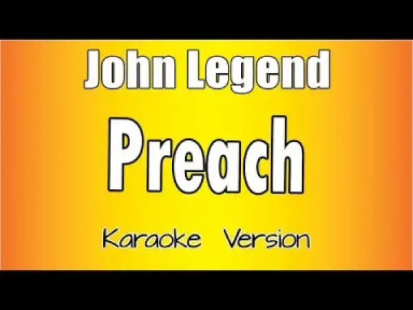 Instrumental: John Legend - Preach